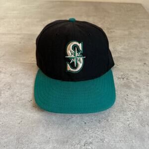 Seattle Mariners new era fitted hat size 71/4 mlb baseball cap